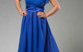 Фасоны платьев для полных женщин маленького роста