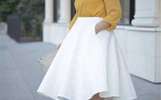 Построение выкройки и пошив расклешенной юбки для новичков