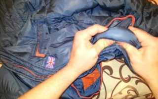 Как расправить синтепон в куртке после стирки