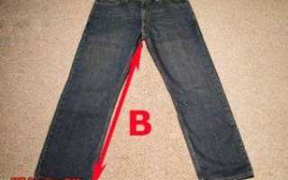 Как выбрать размер джинсов на asos