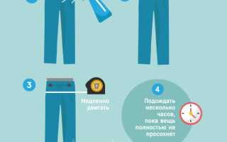 Как растянуть джинсовую куртку в домашних условиях