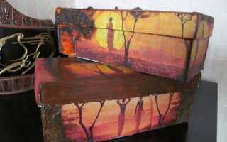 Как красиво оформить коробку из под обуви