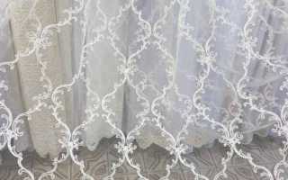 Все о турецкой тюли с вышивкой на сетке