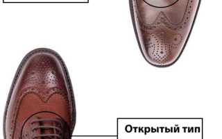 С чем носить мужские оксфорды?