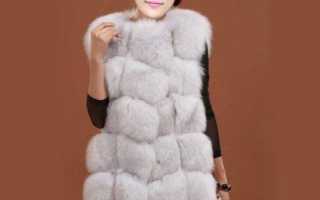 Как правильно выбрать жилет из чернобурки