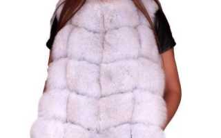 Как выбрать песцовую шубу поперечку