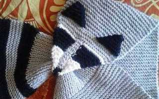 Сарафан для девочки спицами