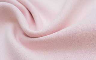 Разновидности и подробное описание ткани креп