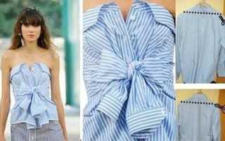 Какие вещи можно пошить из мужских рубашек самостоятельно