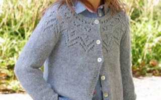 Кардиган с капюшоном для девочки вязанный спицами: схема, выкройка и пошаговое описание