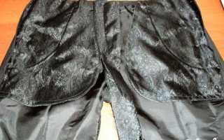 Как сшить брюки