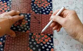 Лоскутное покрывало: фантазийный текстиль в технике пэчворк