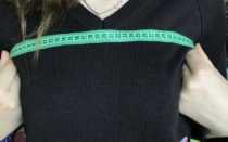 Порядок снятия мерок с женщины для пошива платья