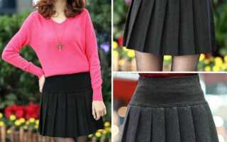 Выкройка и пошив школьной юбки для девочки собственноручно