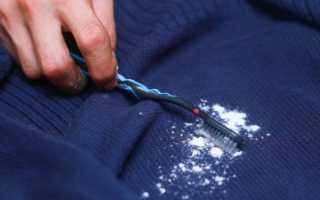 Эффективные способы выведения жирных пятен с одежды