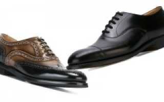 Отличие оксфордов от дерби