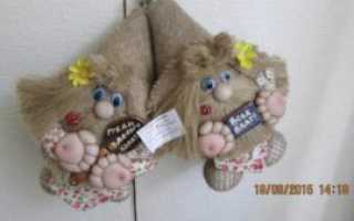 Домовенок из капроновых колготок – мастер-класс