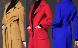 Пальто женское осеннее как выбрать