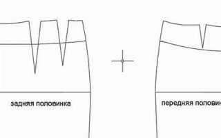 Построение выкройки и пошив юбки или платья тюльпан