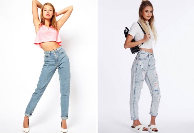модные женские джинсы-американки