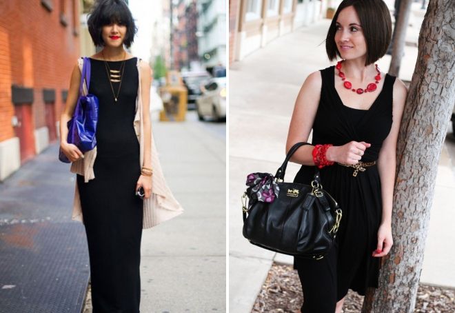 образ с черным сарафаном