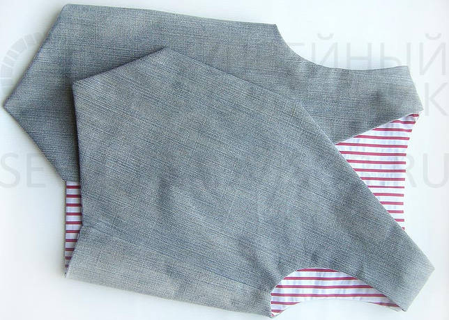 Жилет отутюжить